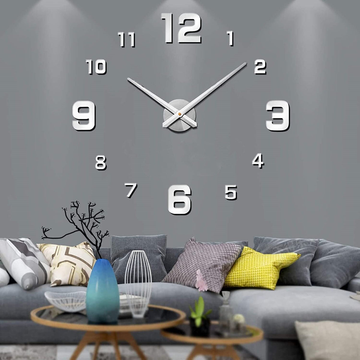 Moderne Losse Wandklok - LuxeLiving