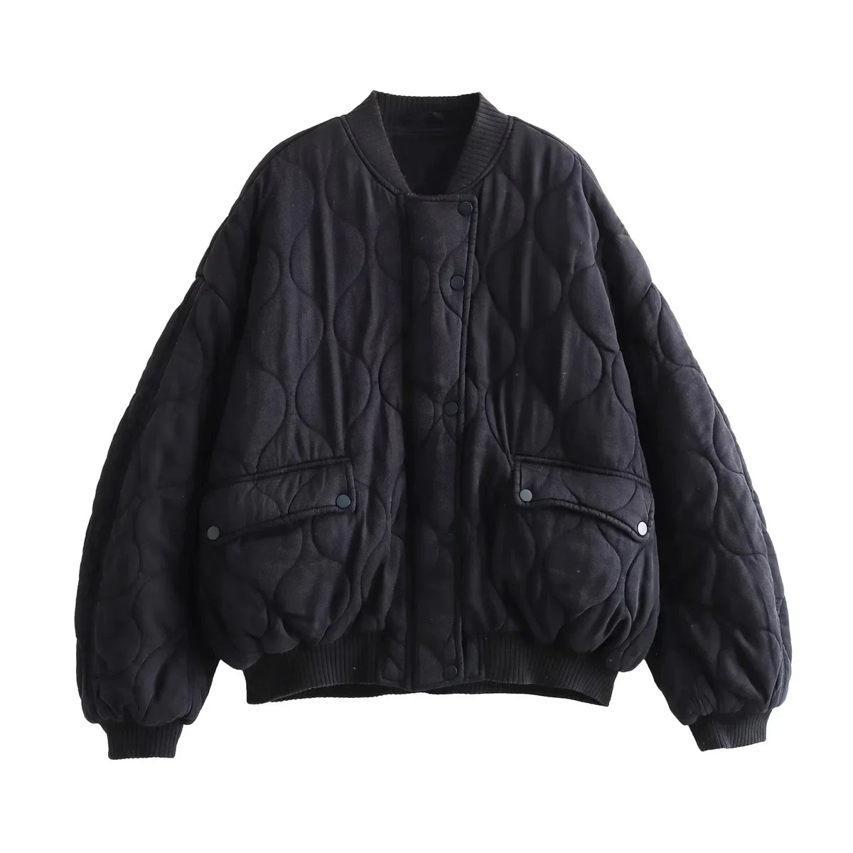 Jente - Oversized gewatteerde jas voor dames
