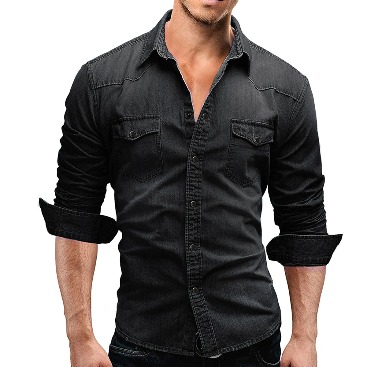 Jorne – Denim Overhemd voor Heren