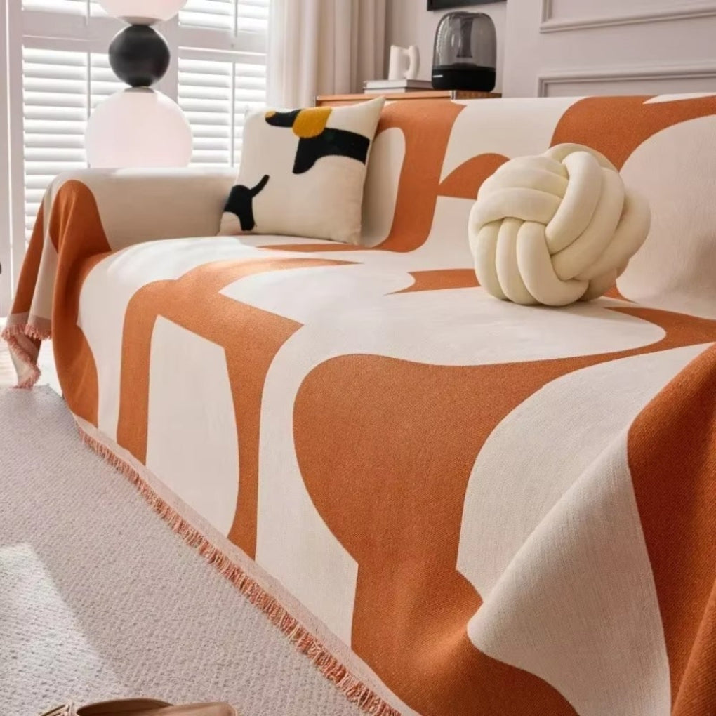 Moderne geometrische bankhoes