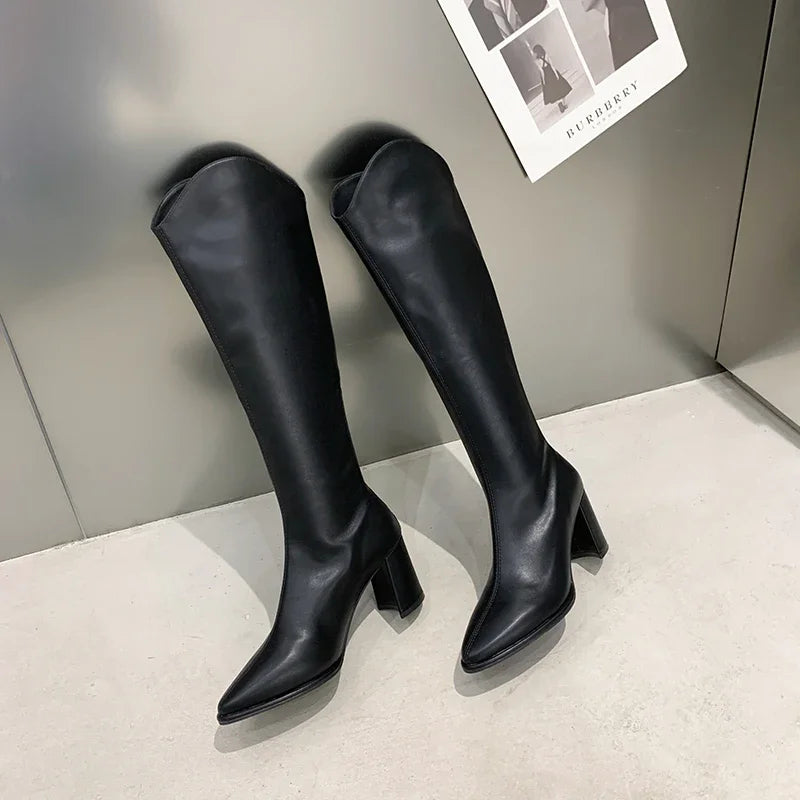 Callie – kniehoge ruiterlaarzen voor dames