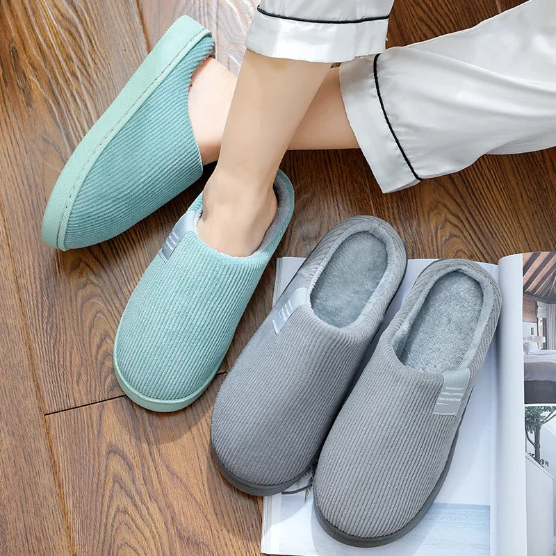 SunStride – warme pluchen winterpantoffels