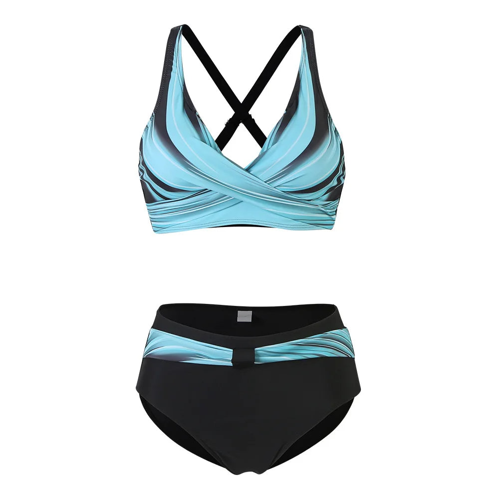 Talia – High Waist Bikini Set Dames