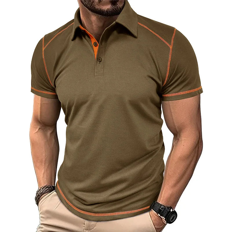 Hoymans SummerEdge - Herenpolo Color Block