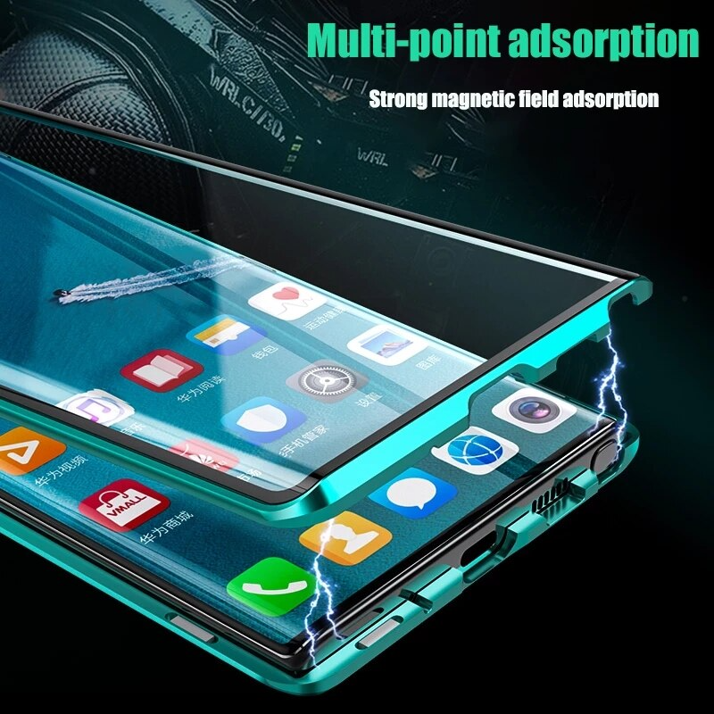 Telefoonhoes van gehard glas voor Samsung