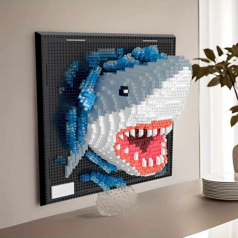 Creatieve 3D-Bouwblokken – Collectie Haai en Adelaar