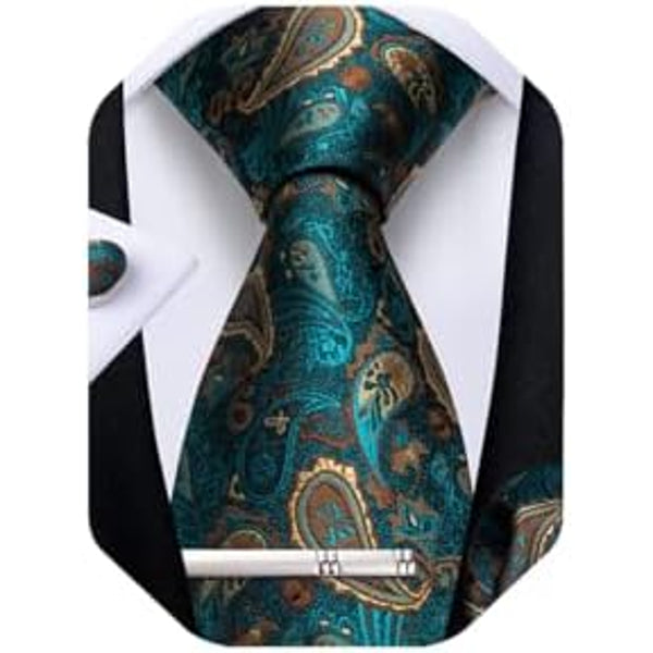 Herenset met paisleystropdas – edele accessoires voor bruiloften & evenementen