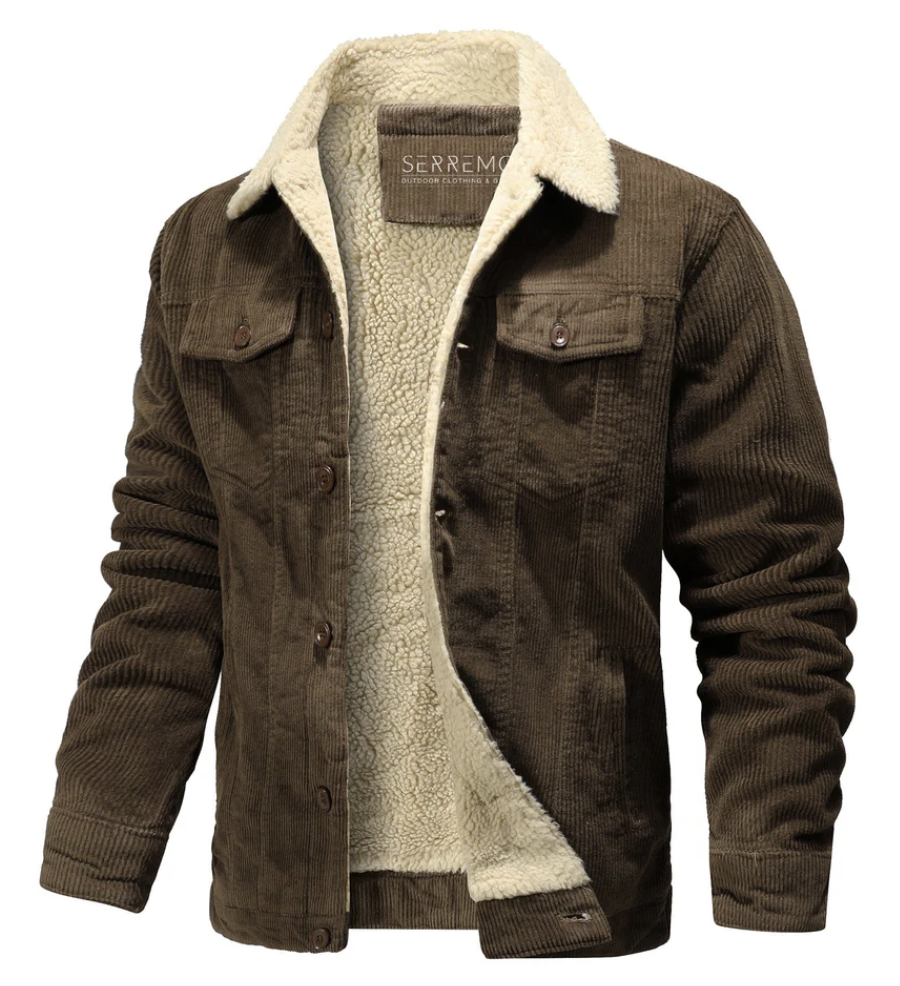 Luxe Wollen Winterjas Voor Heren - Serano