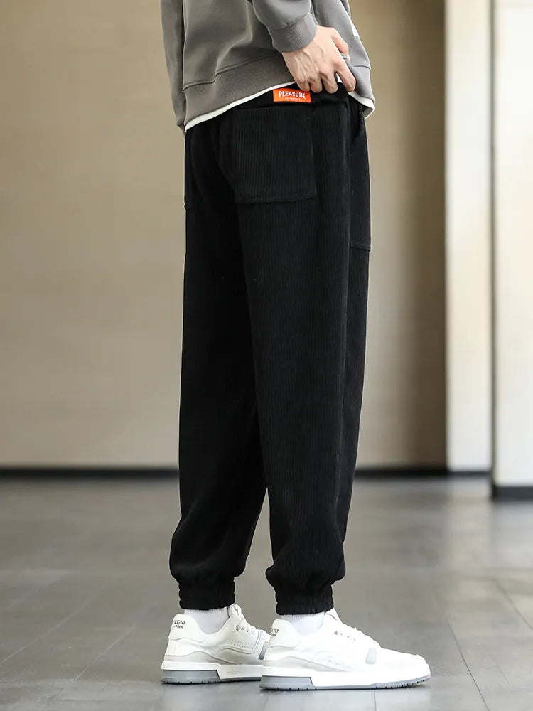 Comfortabele Corduroy Sweatpants voor Heren