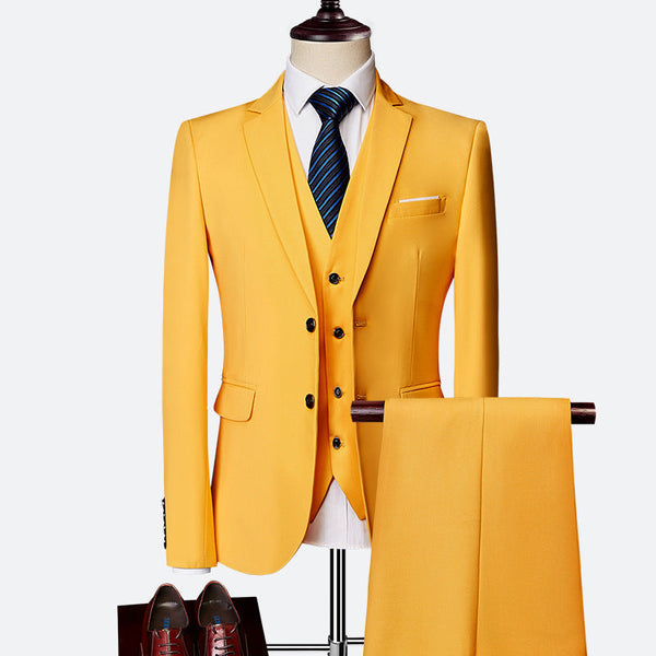 Jonah – luxe 3-delig Slim Fit Pak Heren