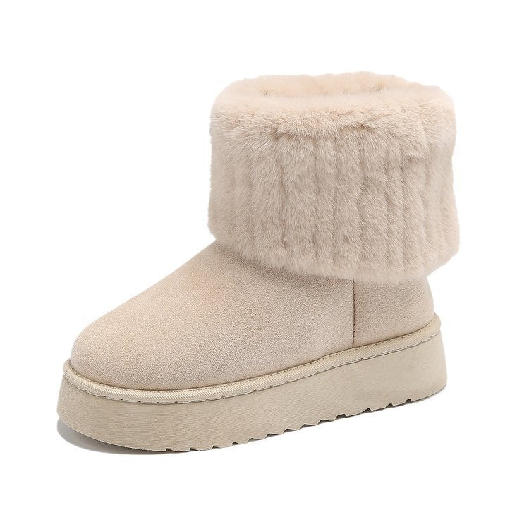 Calf snowboots voor dames – winterproof