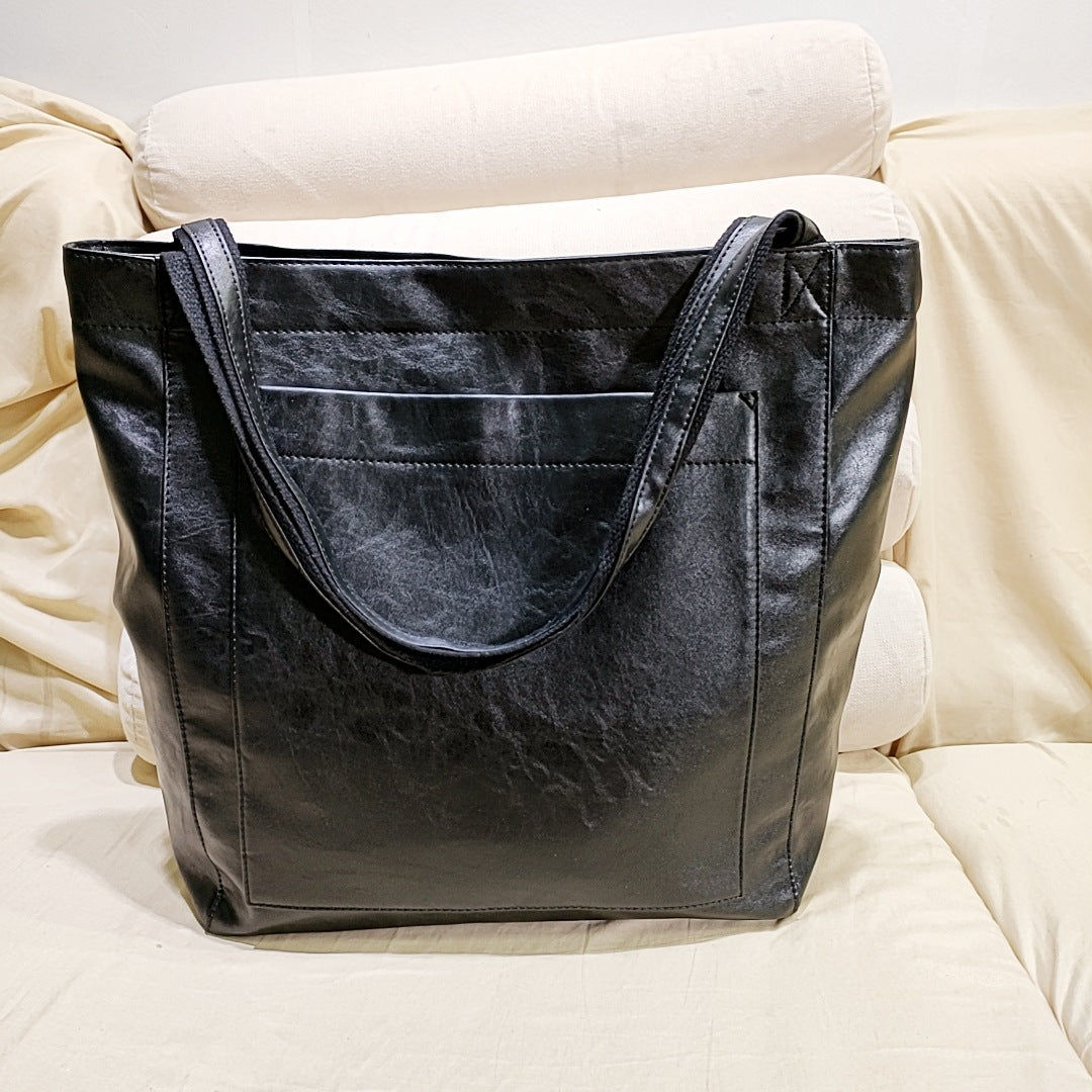 Elegante handtas van zacht leer voor dames