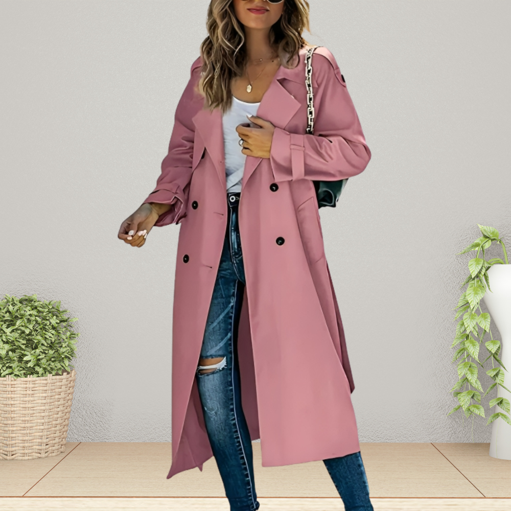 Dames Trenchcoat Tussenjas