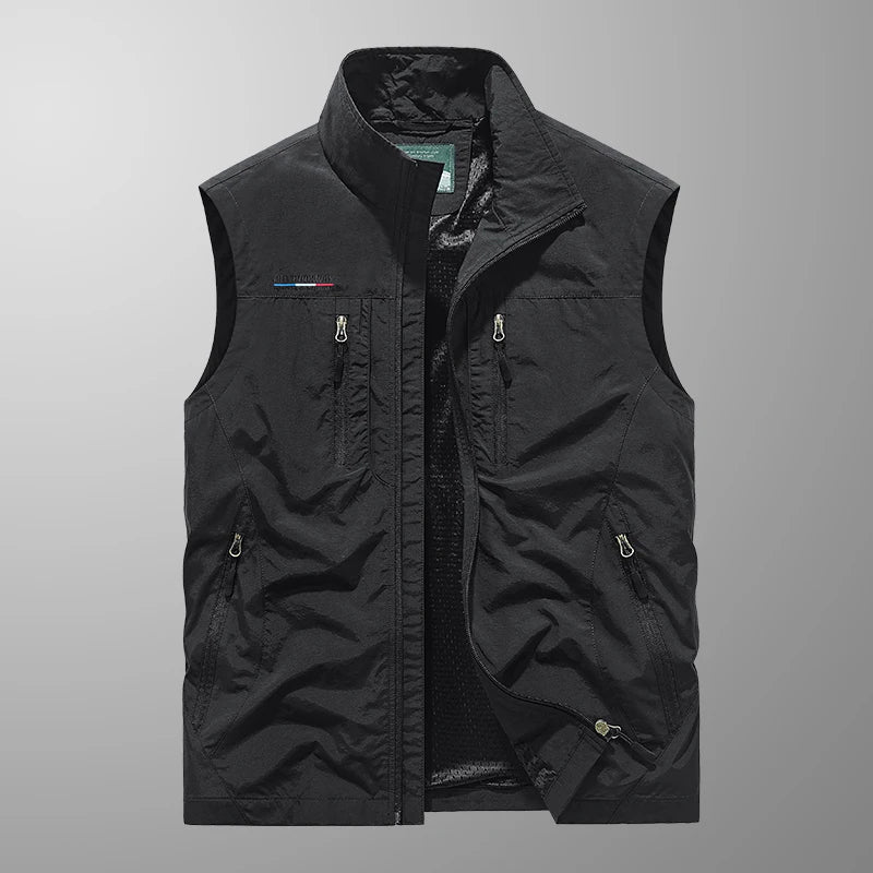 heren vest met meerdere zakken