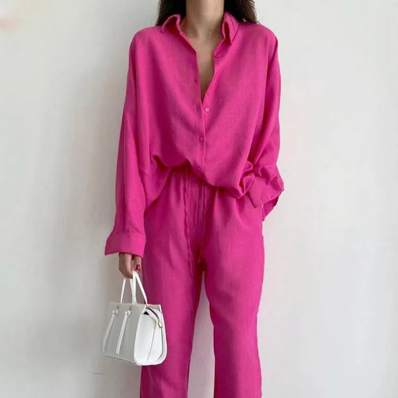 Ava – comfortabel Chic Twee-delig Pak Dames