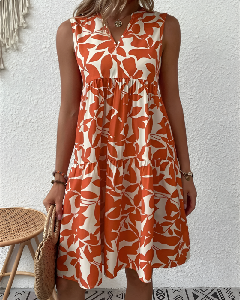 Magnolia zomer midi-jurk voor dames