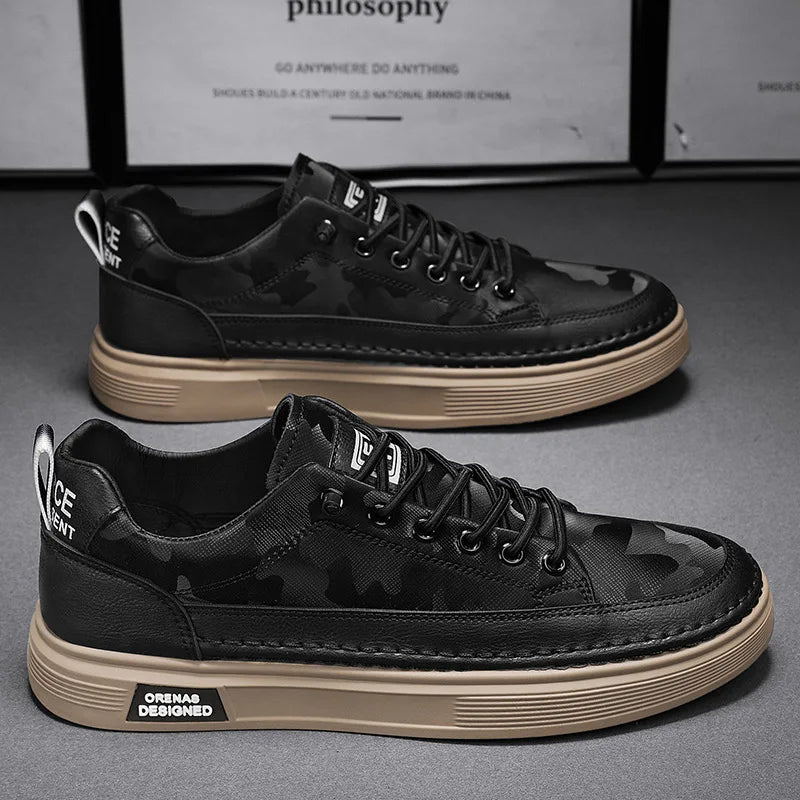 Slip-on PU Leren Loafers voor Heren
