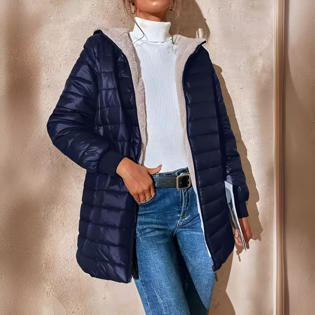 Comfortabele winterjas voor dames