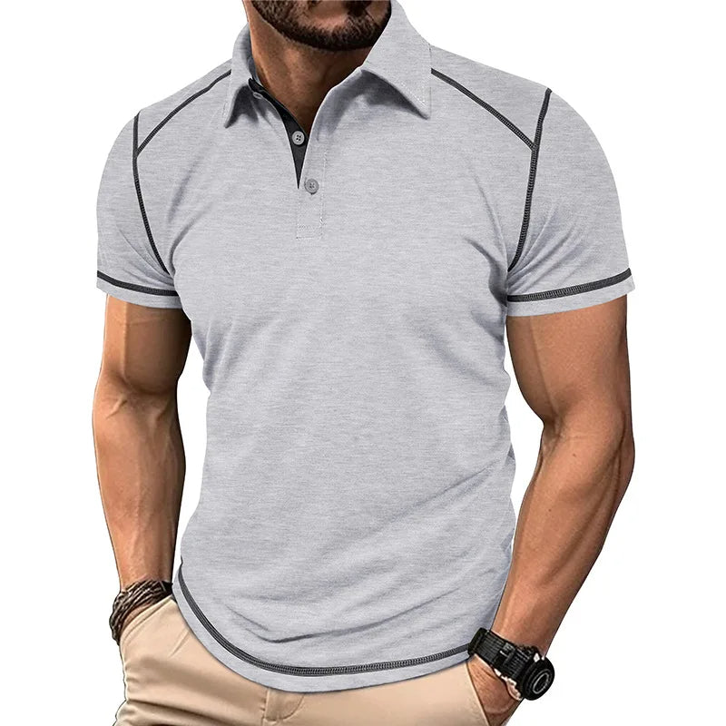 Hoymans SummerEdge - Herenpolo Color Block