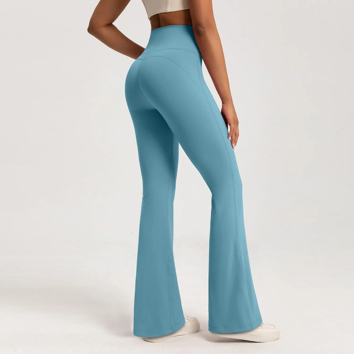 High-Waist Flared Yoga Leggings voor Vrouwen