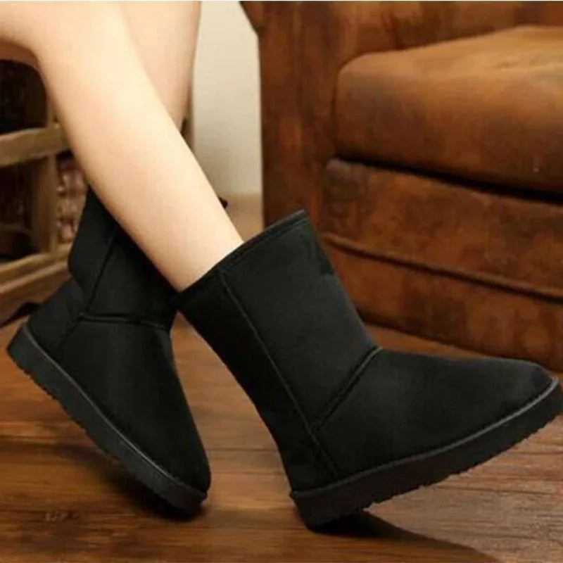 Waterdichte dames snowboots met zachte voering