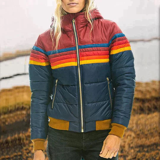 Norina - Pluche Winterjas Voor Dames