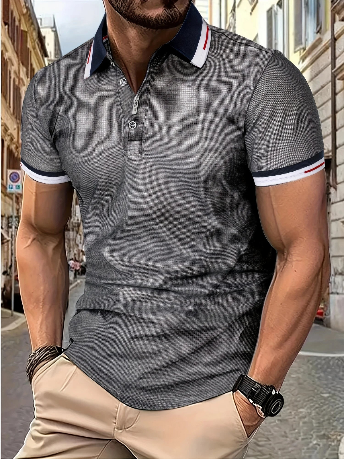 Nestor – Casual Polo Shirt voor Heren