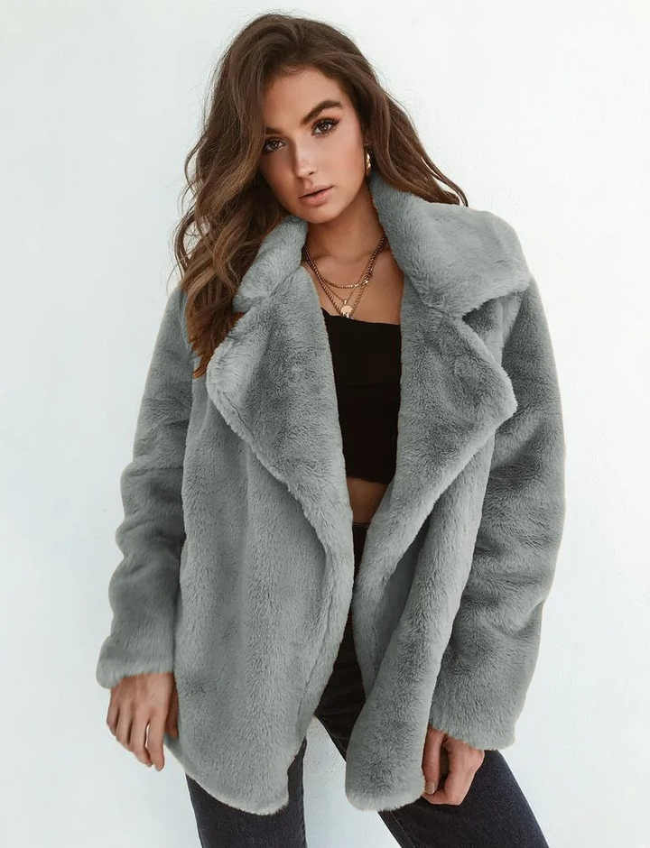 Luxe warme teddy Winterjas Voor Dames - Jaxy