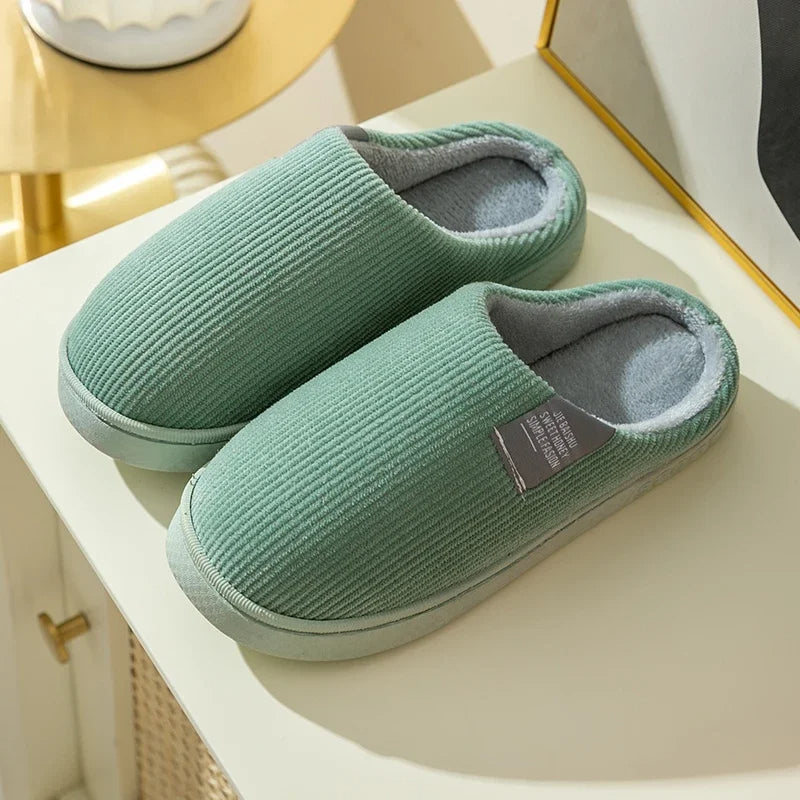 SunStride – warme pluchen winterpantoffels
