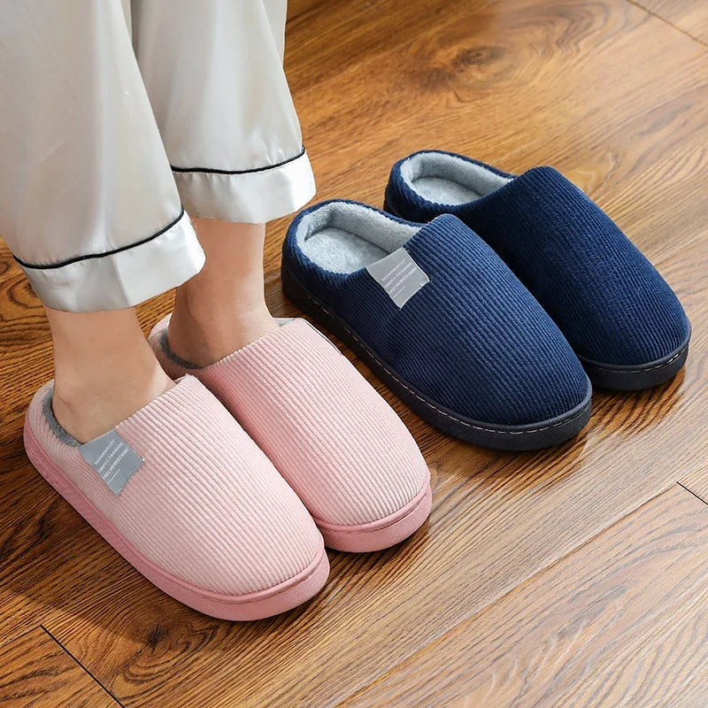SunStride – warme pluchen winterpantoffels