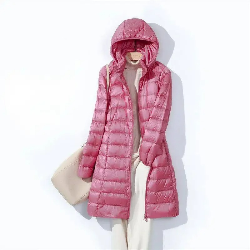Chic Donsjas Met Capuchon lang Dames