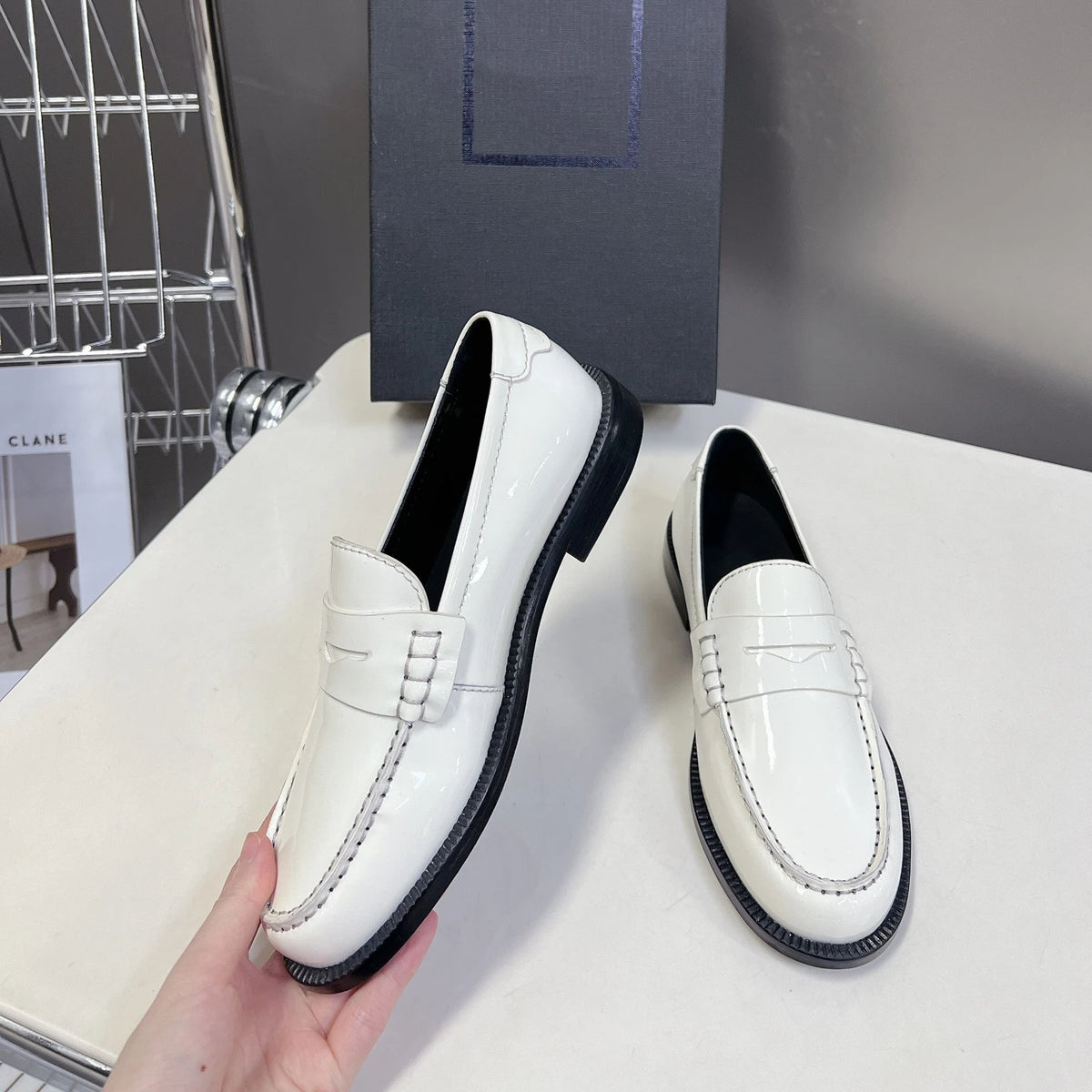 BritLoaf – Stijlvolle Leren Loafers voor Dames