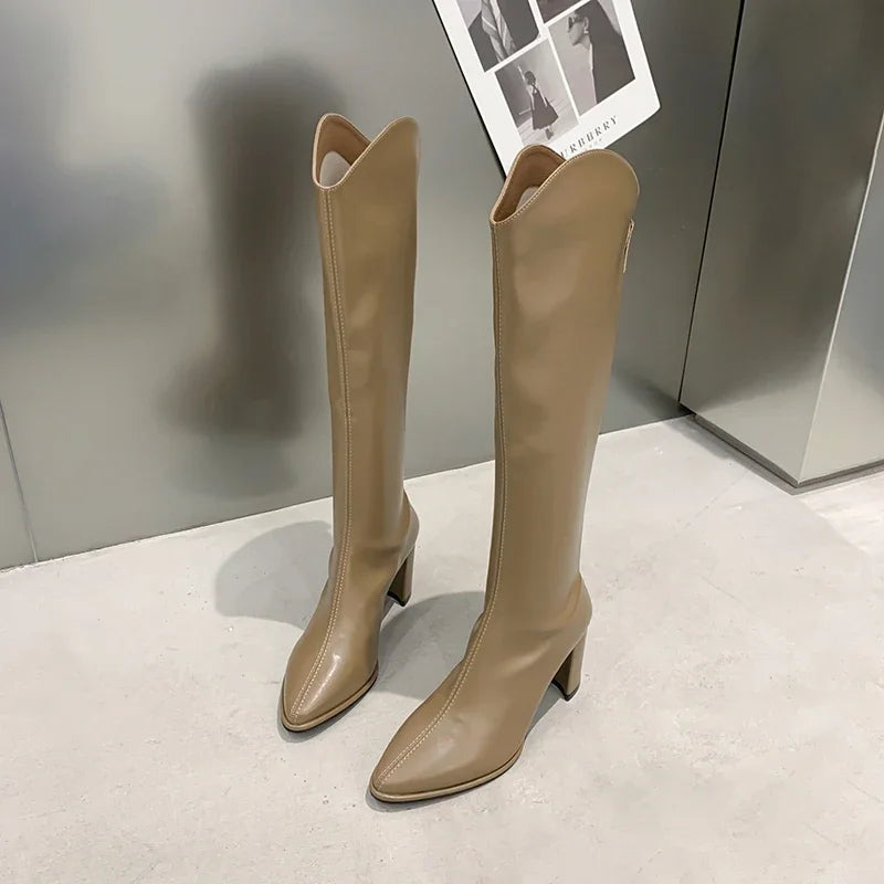Callie – kniehoge ruiterlaarzen voor dames