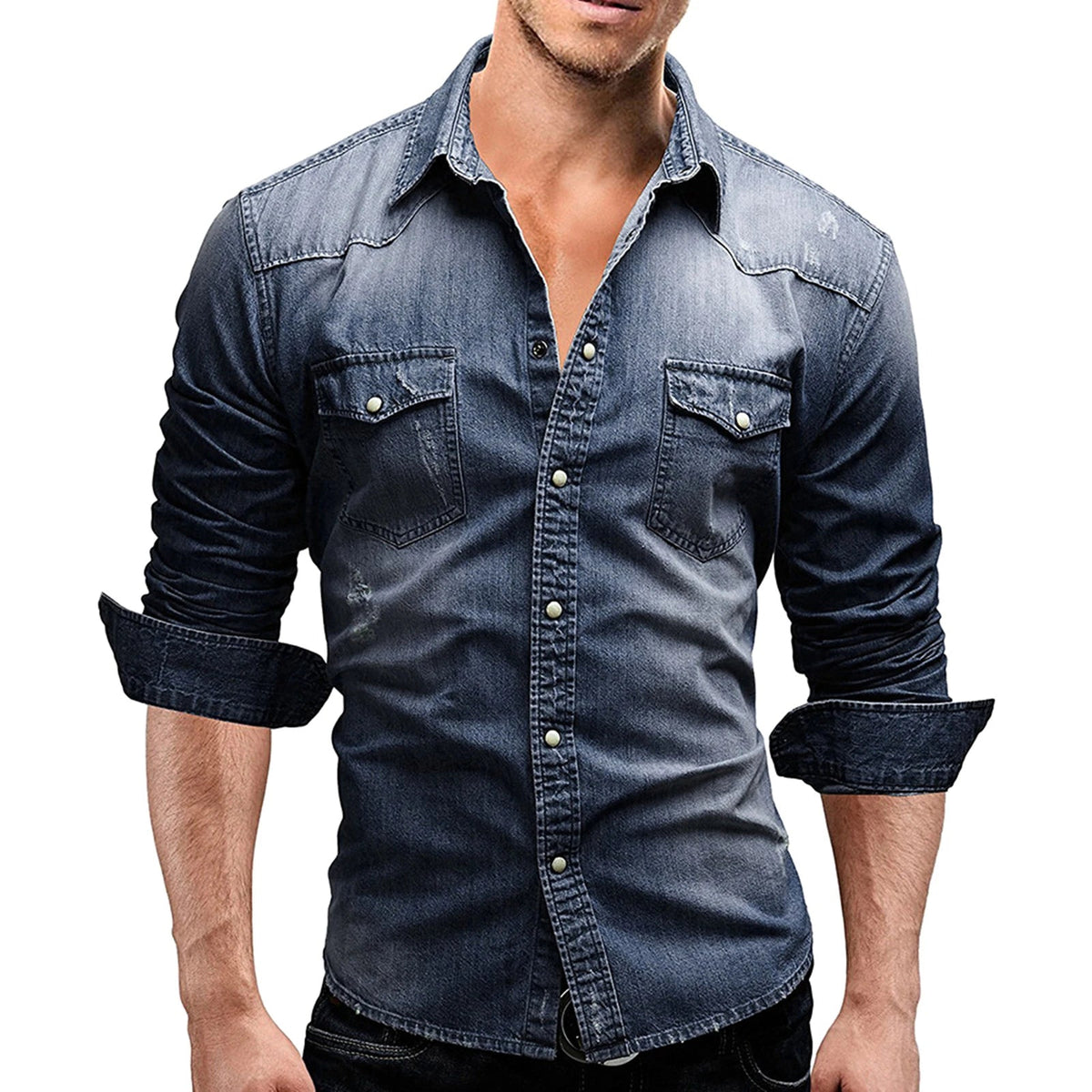 Jorne – Denim Overhemd voor Heren