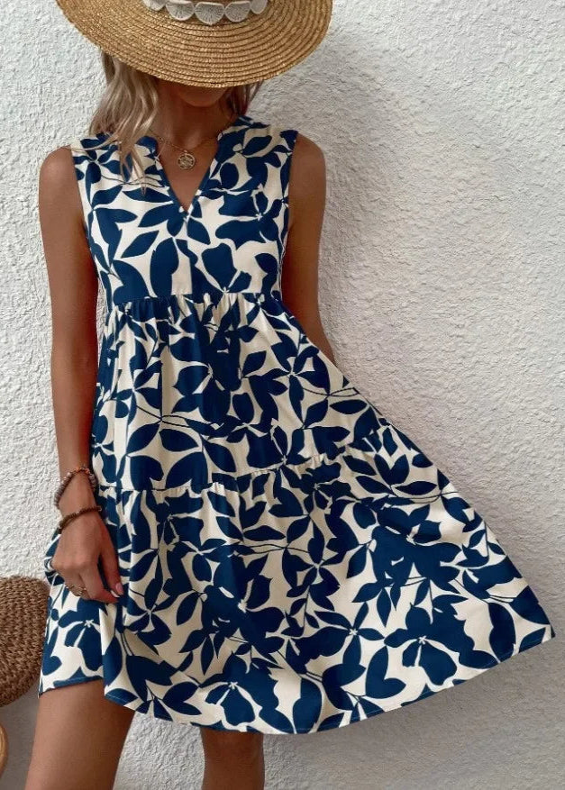 Elsie – Elegante Zomerjurk met V-hals