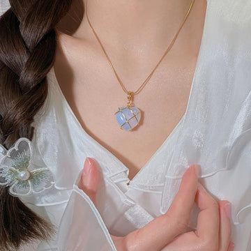 Romantische Hart Ketting (2 Stuks)