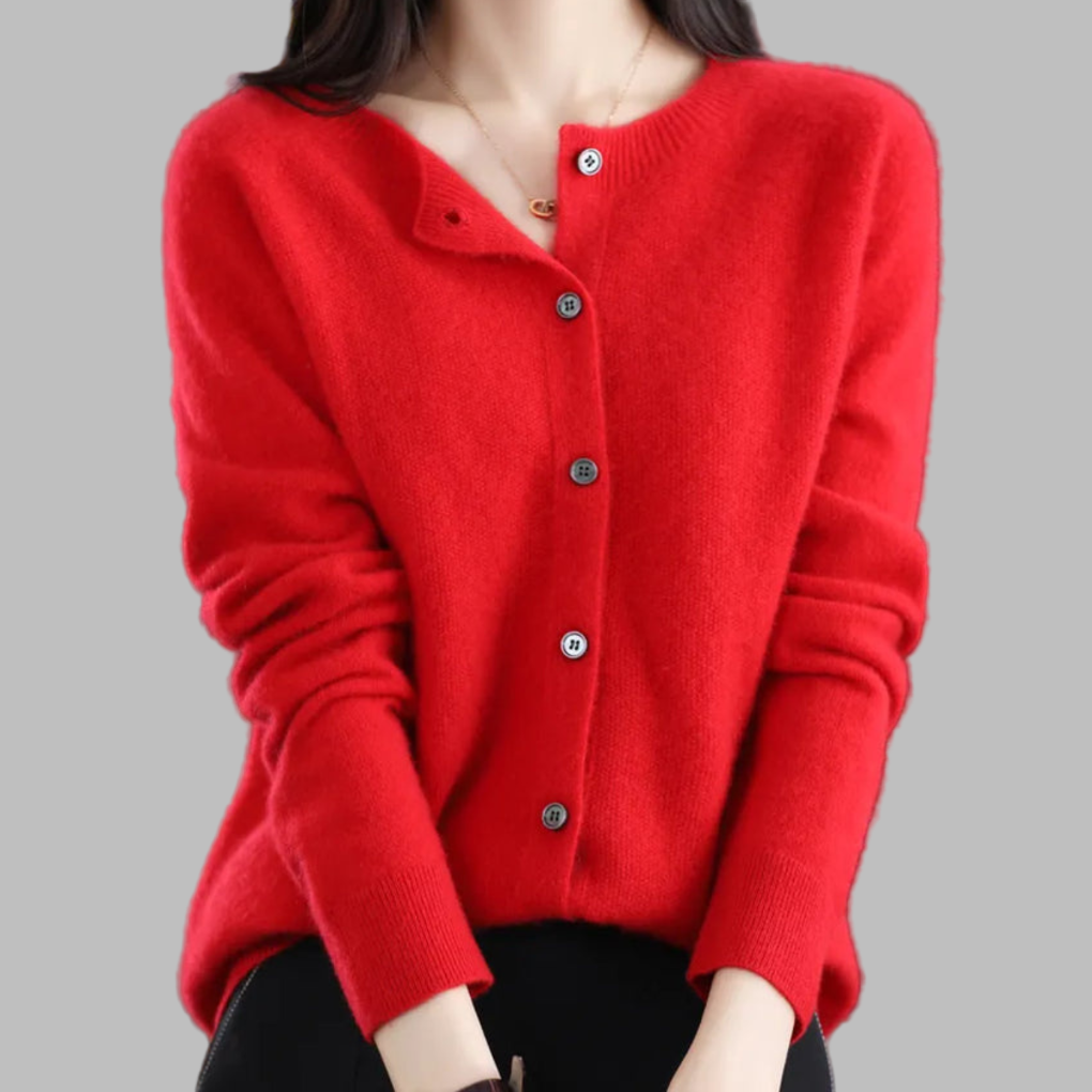 Dames O-hals vest