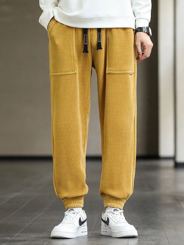 Comfortabele Corduroy Sweatpants voor Heren
