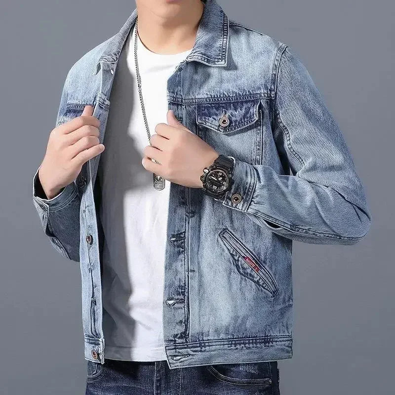 Hoymans UrbanDenim – Stijlvolle Heren Denim Jas