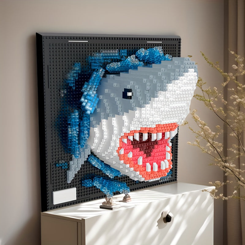 Creatieve 3D-Bouwblokken – Collectie Haai en Adelaar