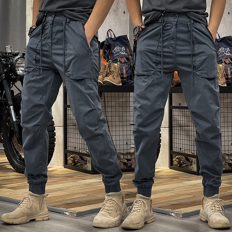 Cargo Broek Met Stretch Voor Mannen - Camel