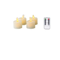Set led-kaarsen met realistische waslook
