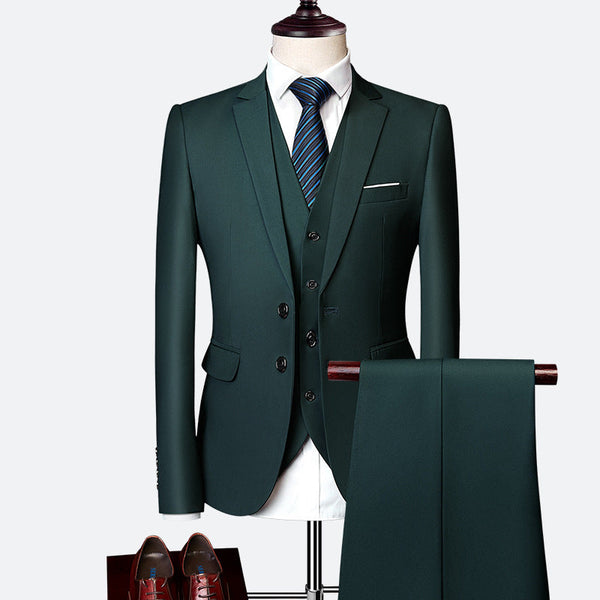 Jonah – luxe 3-delig Slim Fit Pak Heren