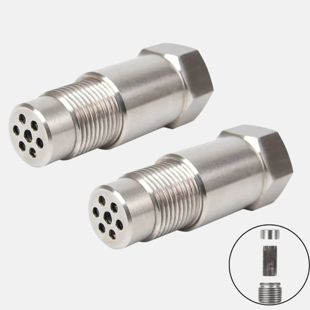 CEL-fixadapter met minikatalysator voor de O2-sensor