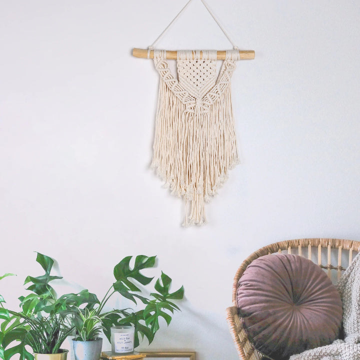 Handgeweven Macramé Wandkleed