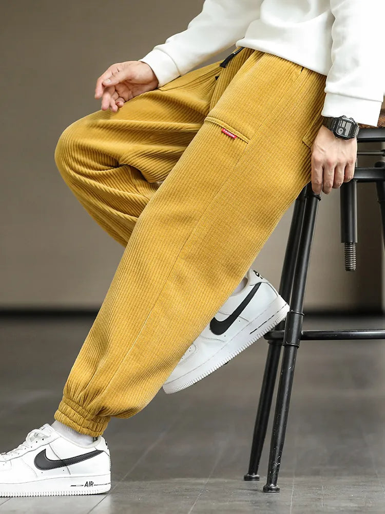 Comfortabele Corduroy Sweatpants voor Heren
