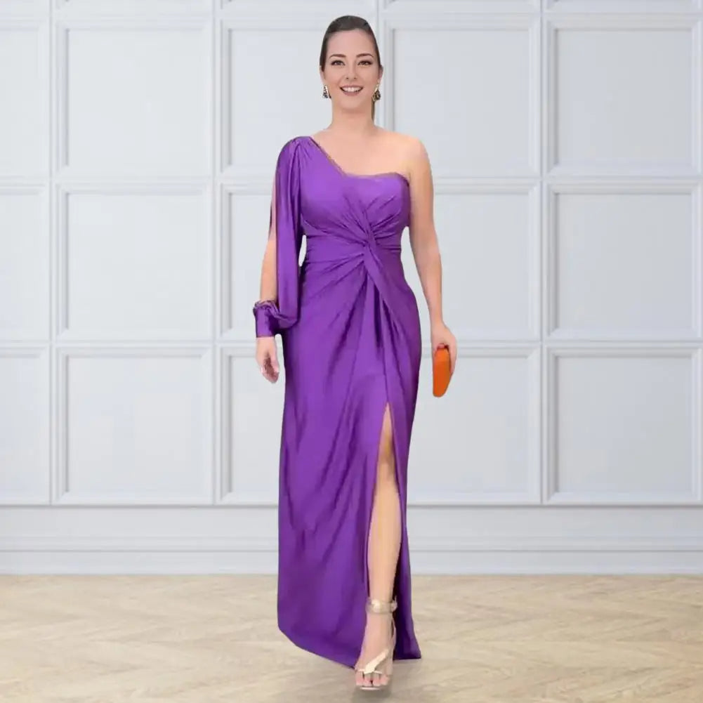 Virelle –  One-shoulder avondjurk voor dames