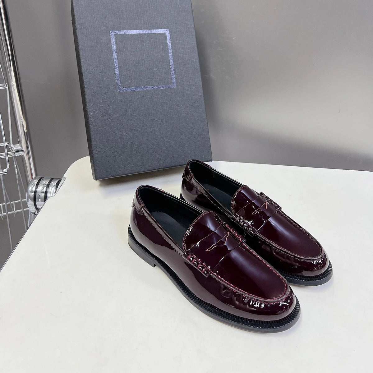 BritLoaf – Stijlvolle Leren Loafers voor Dames