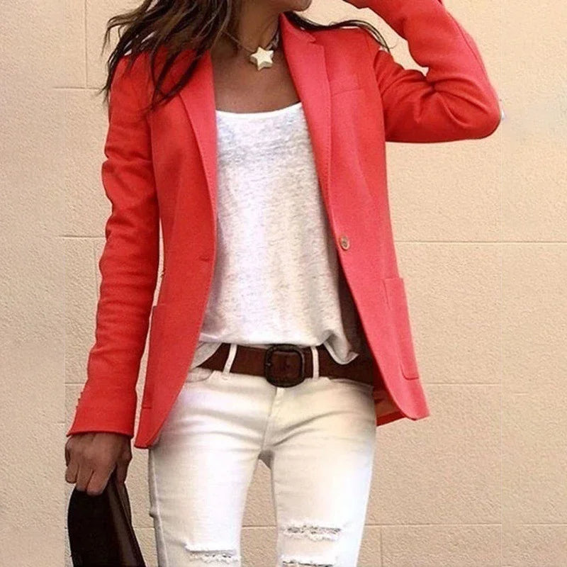 Elise – Slim Fit Blazer voor Dames