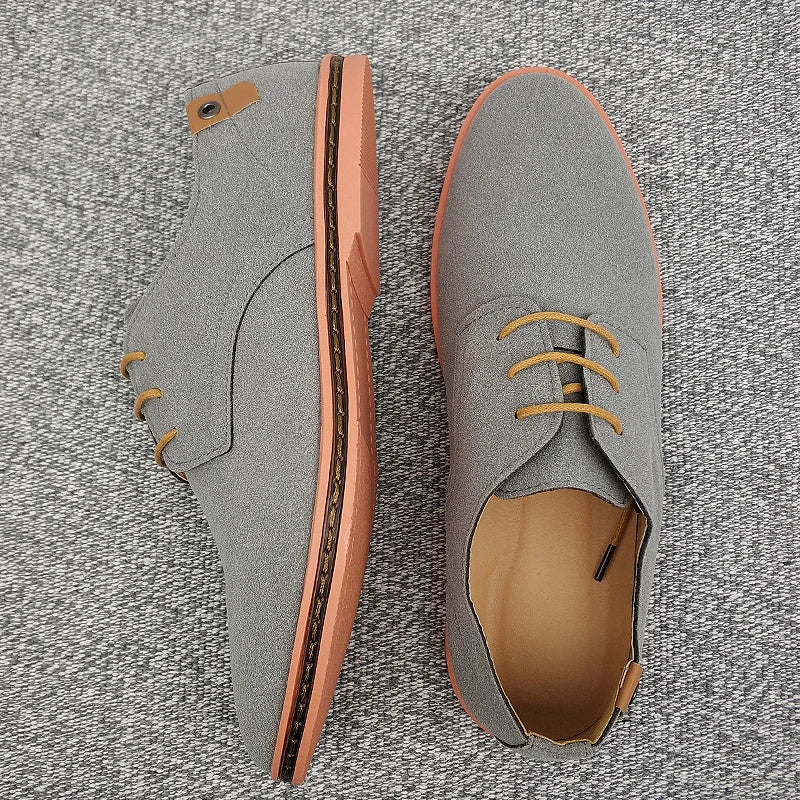 ClassicStep – suède leren Oxford herenschoenen